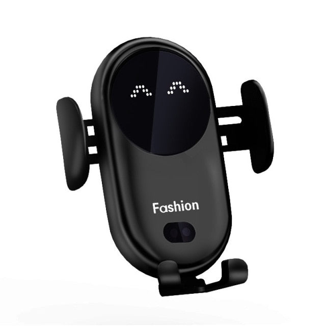 Wireless Charger Car Phone Holder with Smart Sensor Fast Charging Stand Mount Zagiz