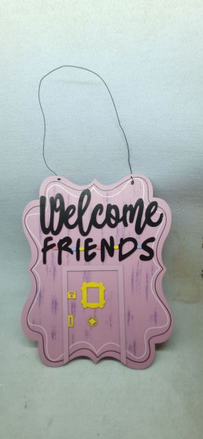 Friends Keychain Frame Key Hanger Shelf Zagiz
