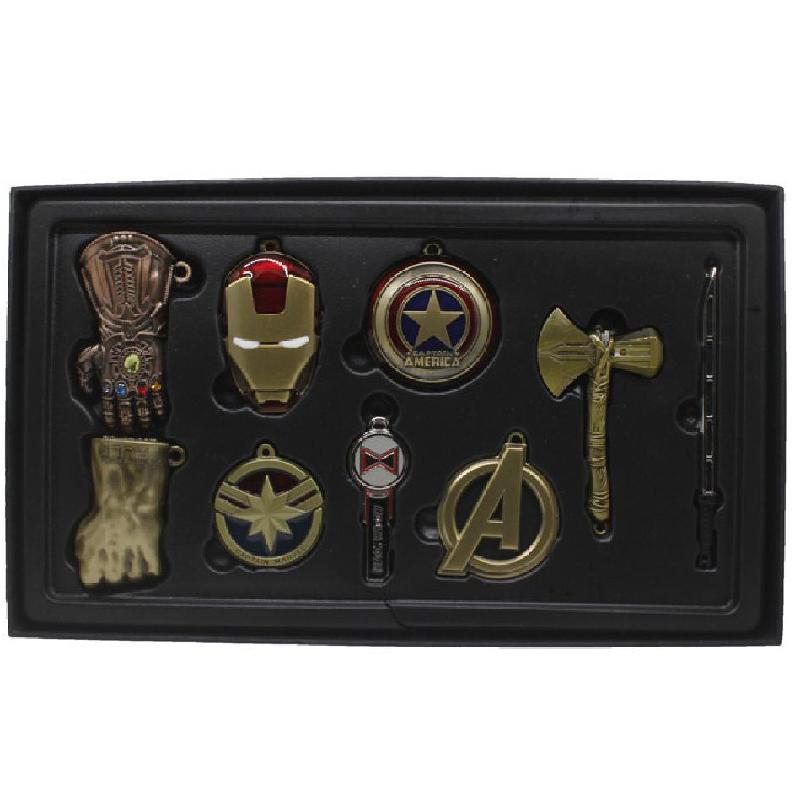 Marvels Avengers Action Figure Keychains/Pendant Zagiz