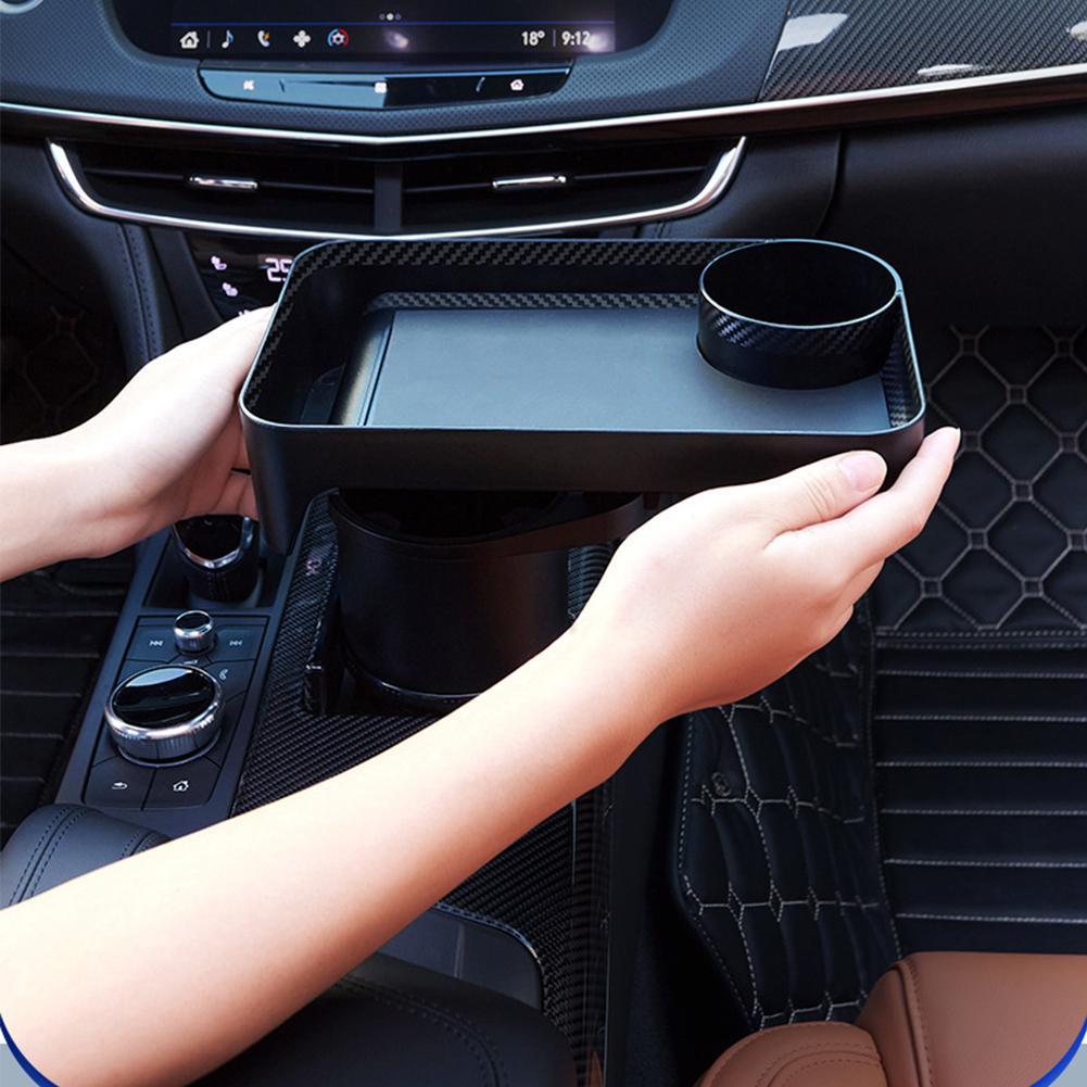 Car Cup Holder Tray 360 Degree Rotating Tray Zagiz