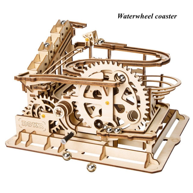Robotime Marble Run Set DIY Wooden Model Assembly Kit Zagiz