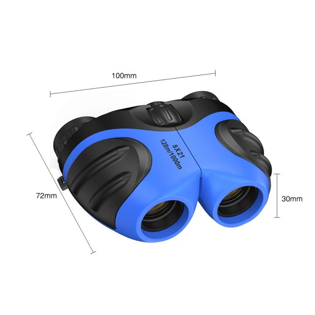 8x21 HD Powerful Kids Binoculars 1000M Long Range Folding Mini Telescope For Outdoor Camping Zagiz