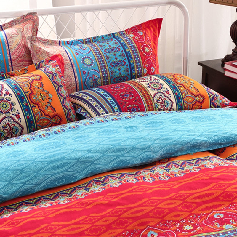 Bohemian bedding sets boho printed Mandala duvet cover set with Pillowcases Zagiz