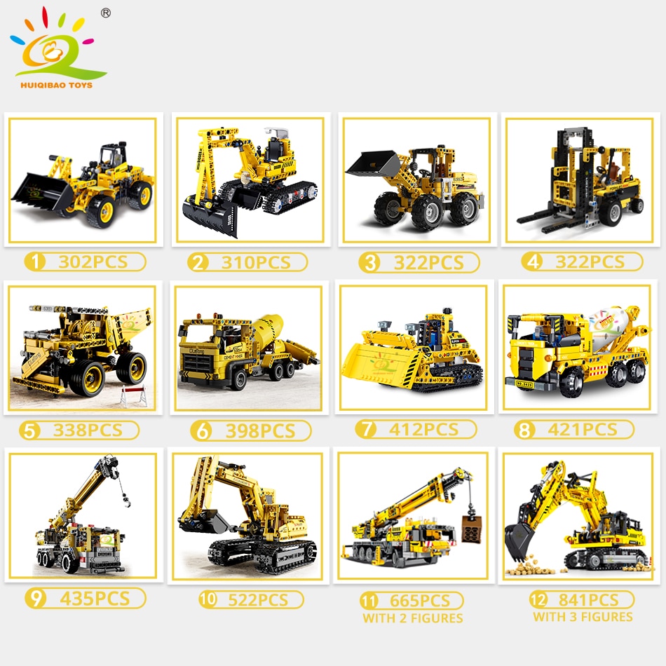 Building Blocks - Construction Vehicles Zagiz