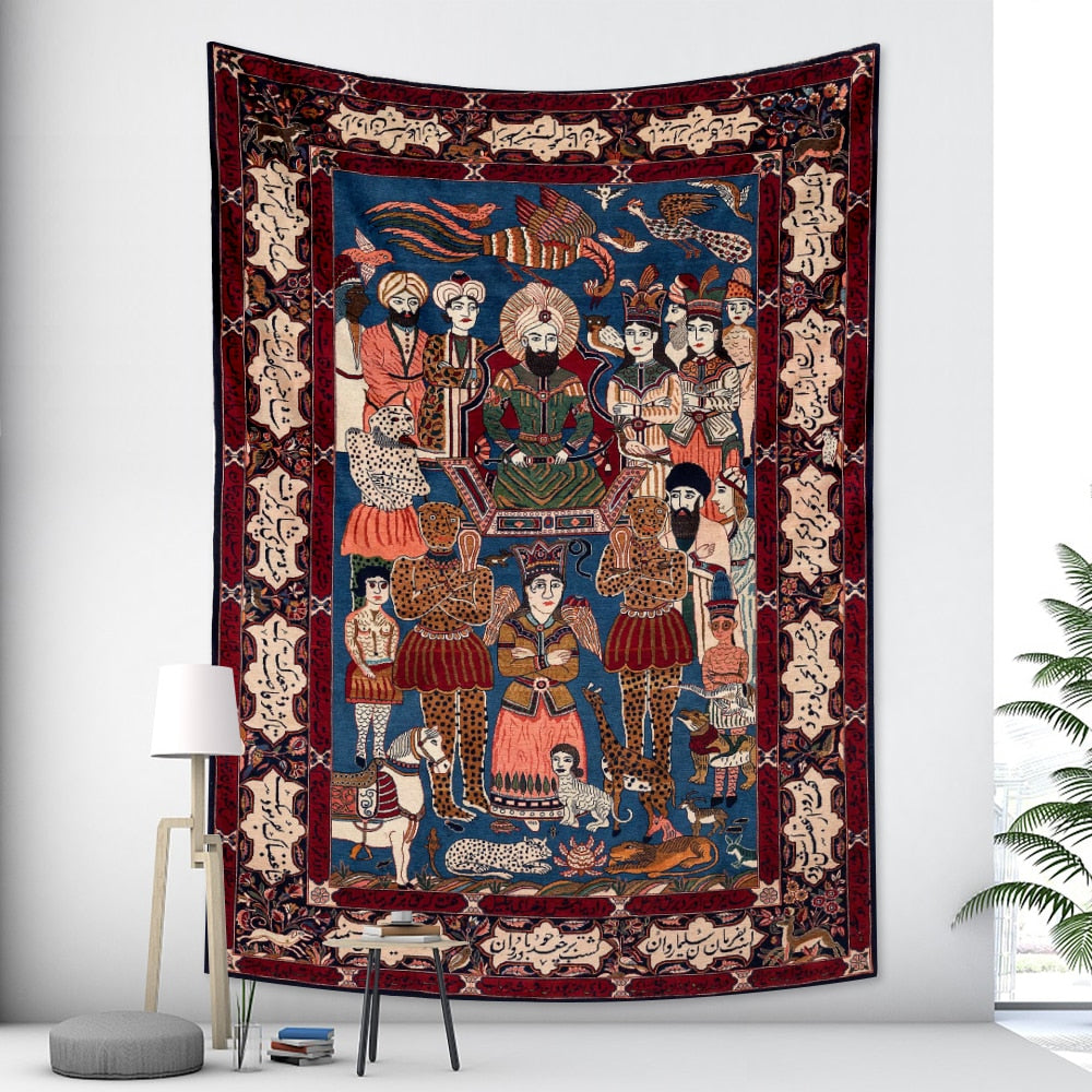 Bohemian Retro pattern home decoration tapestry wall decoration Zagiz