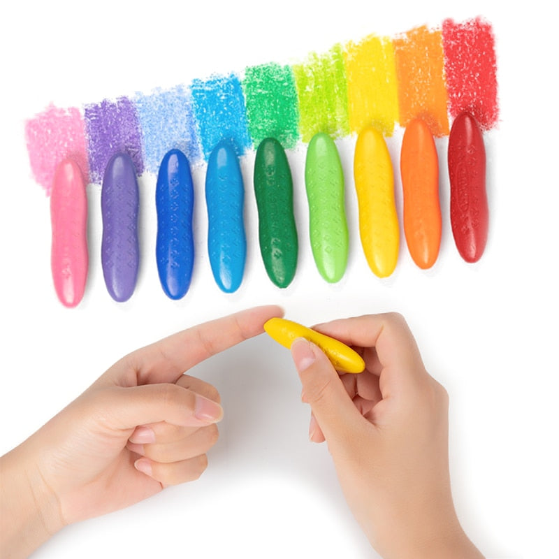 Peanut Crayons Markers No Dirty Hands -  Washable Zagiz