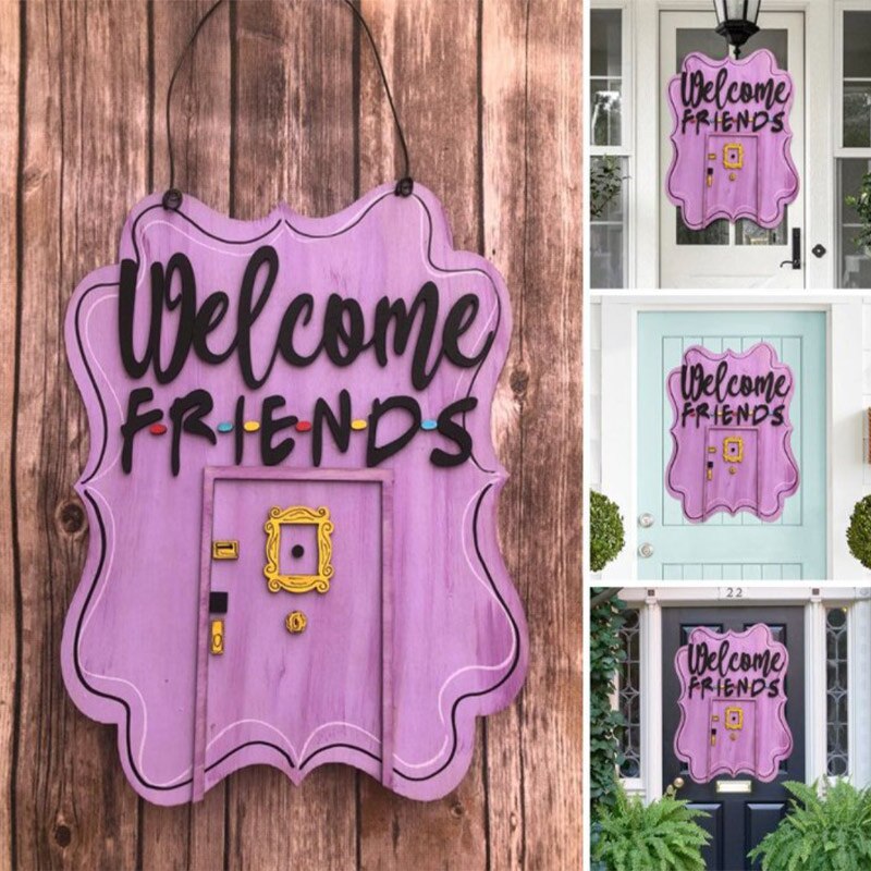 Friends Keychain Frame Key Hanger Shelf Zagiz