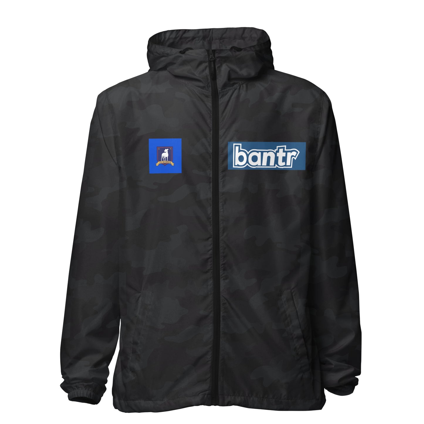Unisex lightweight zip up windbreaker - Ted Lasso - Bantr Zagiz