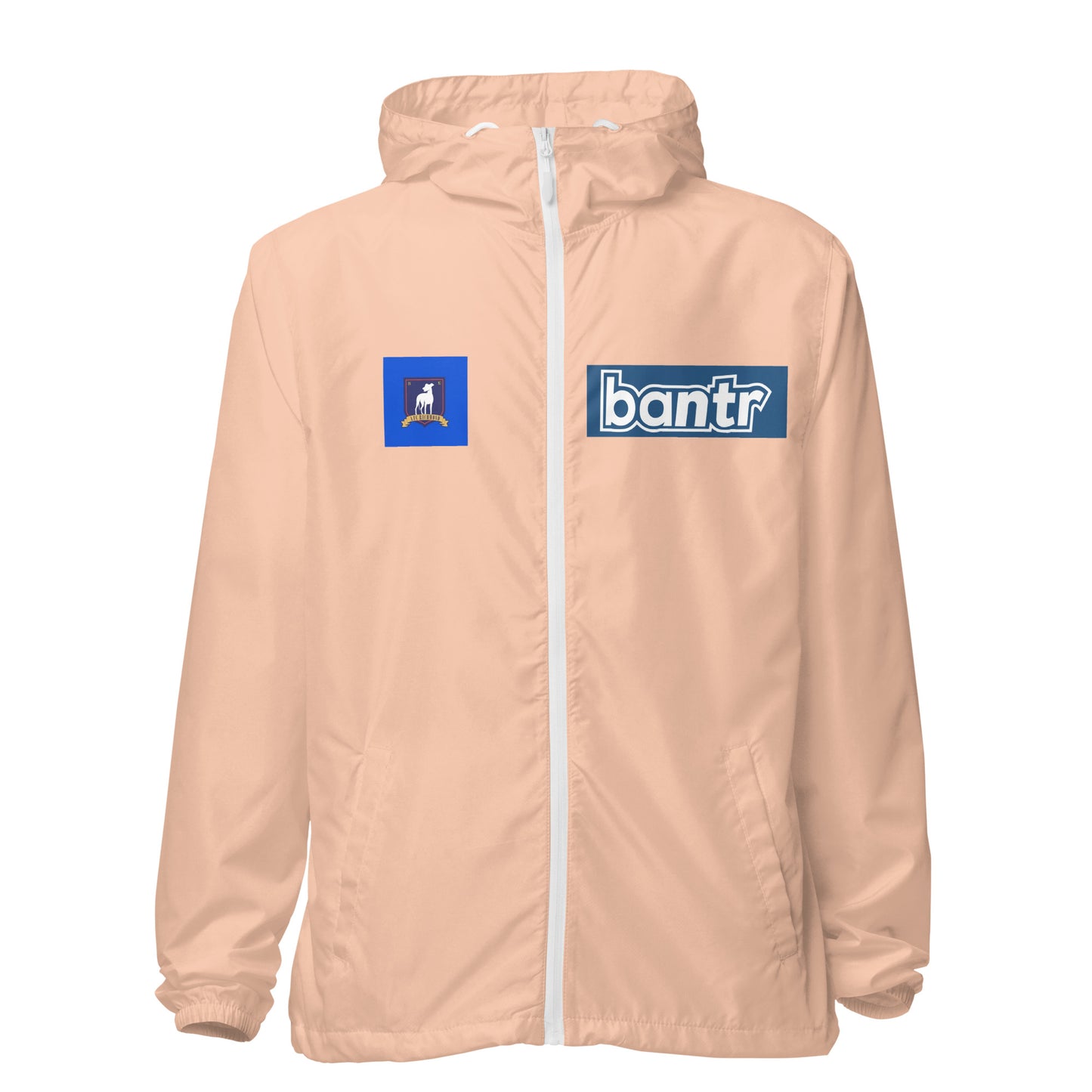 Unisex lightweight zip up windbreaker - Ted Lasso - Bantr Zagiz