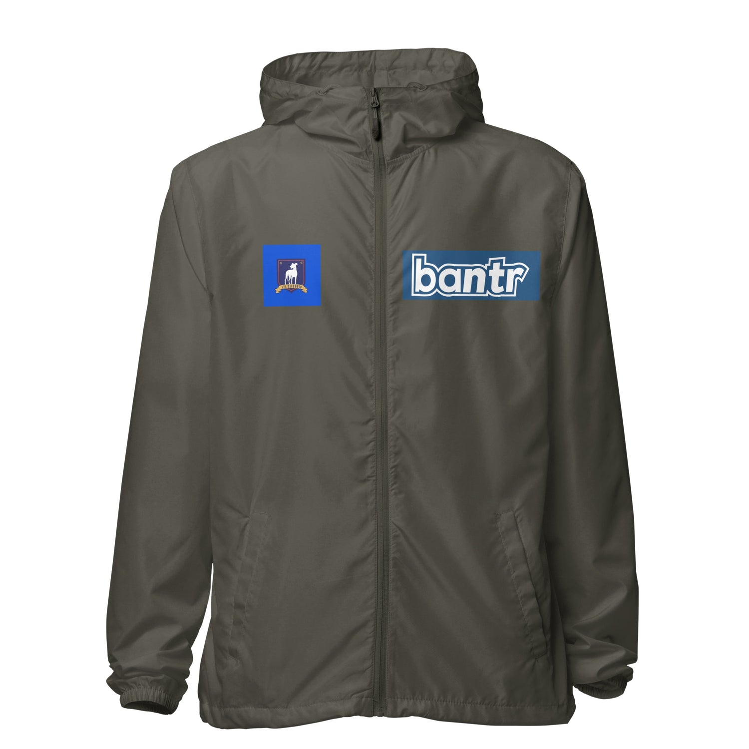 Unisex lightweight zip up windbreaker - Ted Lasso - Bantr Zagiz