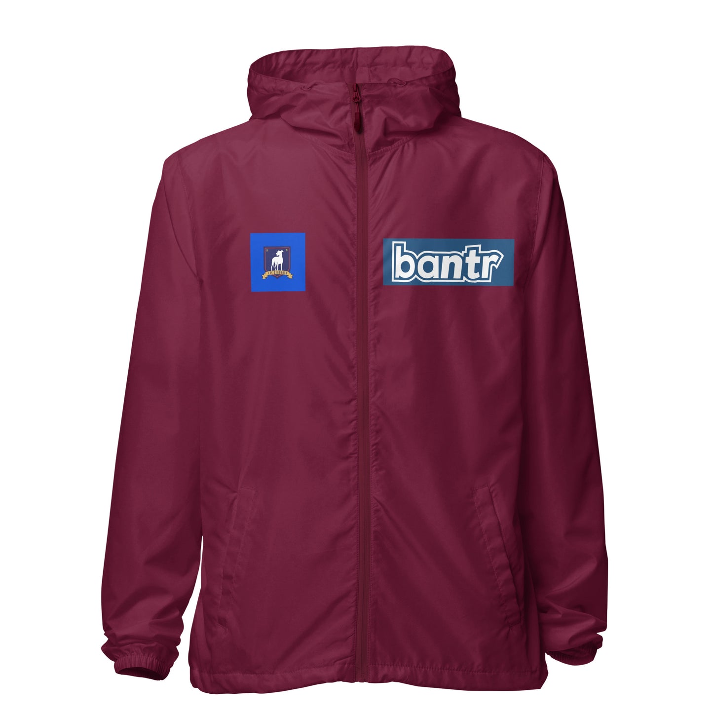 Unisex lightweight zip up windbreaker - Ted Lasso - Bantr Zagiz