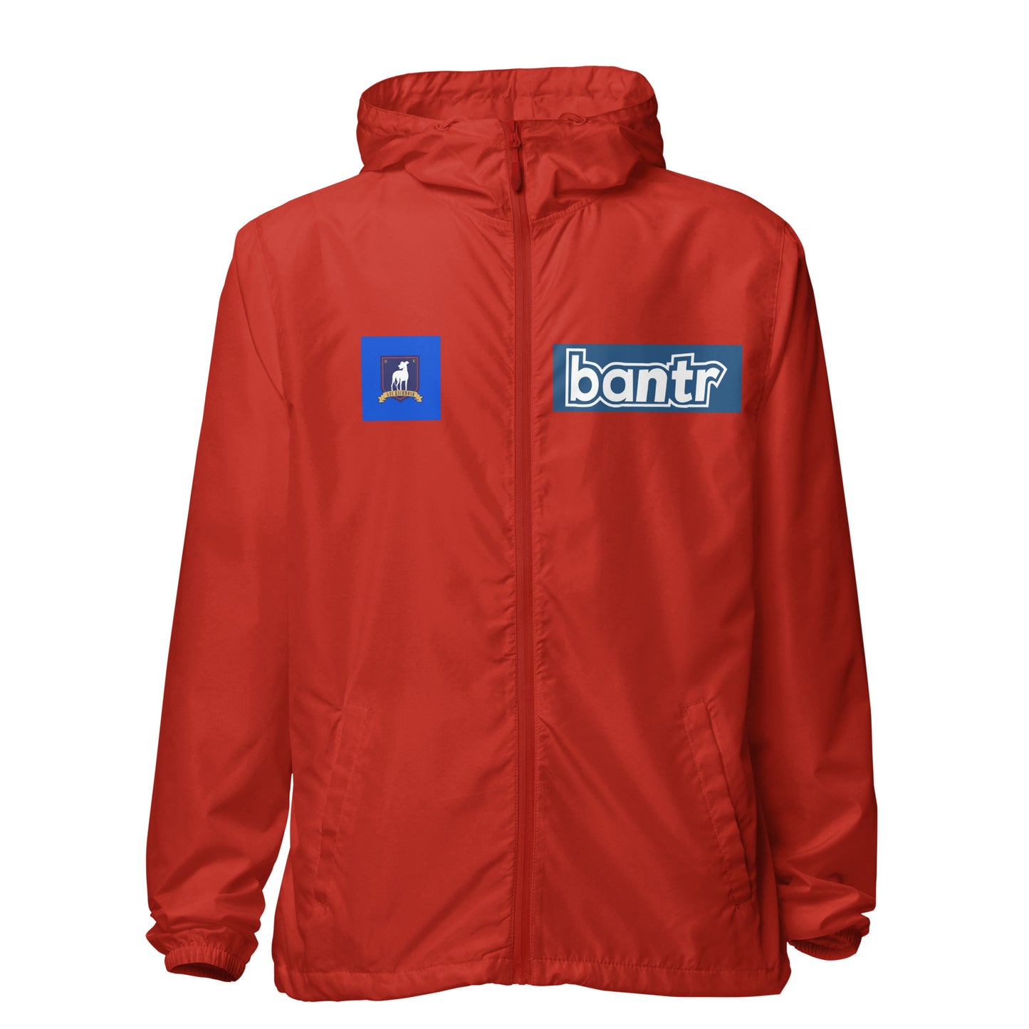 Unisex lightweight zip up windbreaker - Ted Lasso - Bantr Zagiz