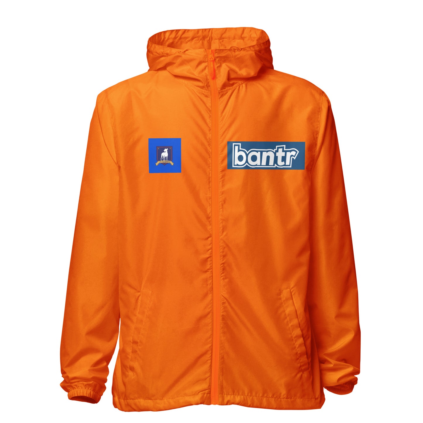 Unisex lightweight zip up windbreaker - Ted Lasso - Bantr Zagiz