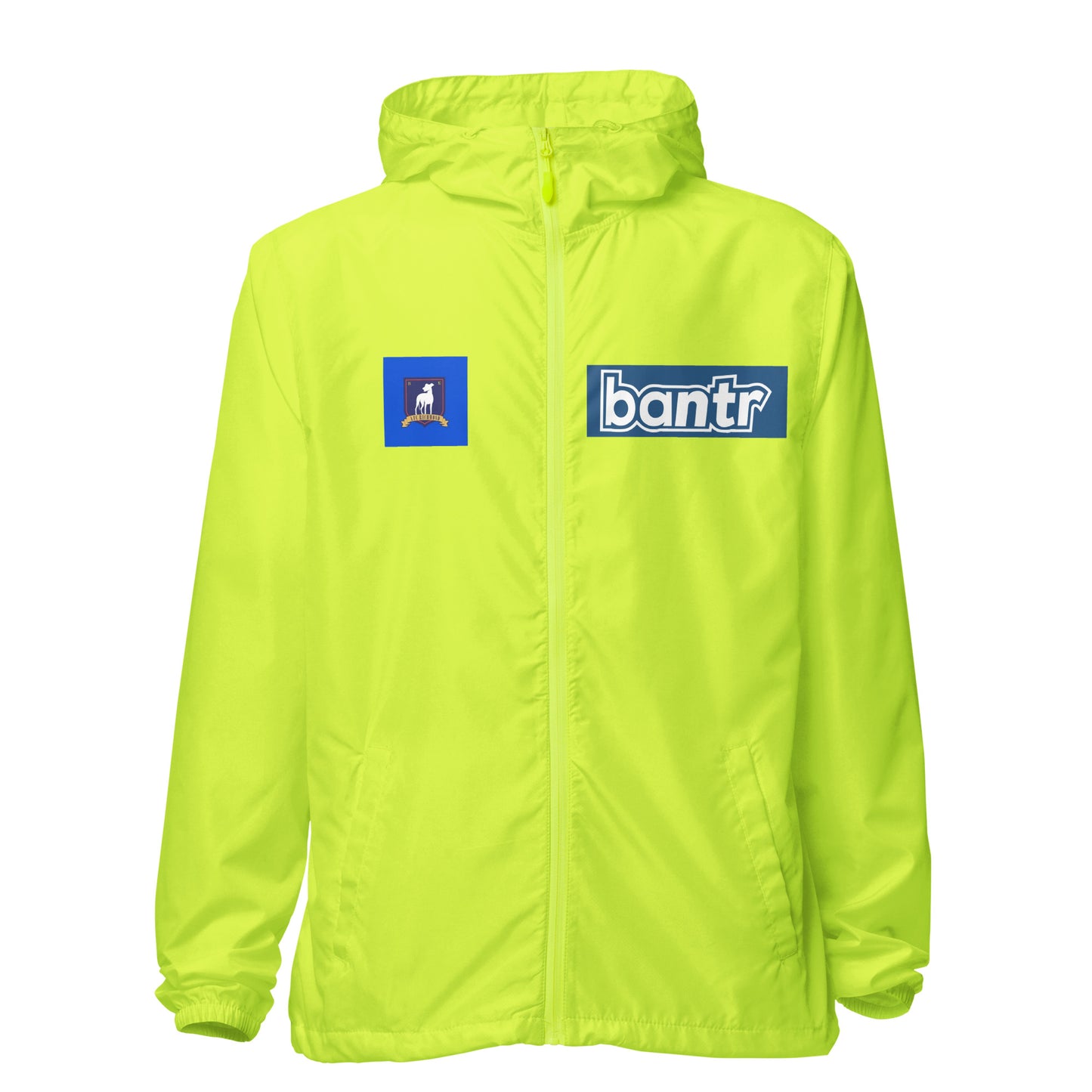 Unisex lightweight zip up windbreaker - Ted Lasso - Bantr Zagiz