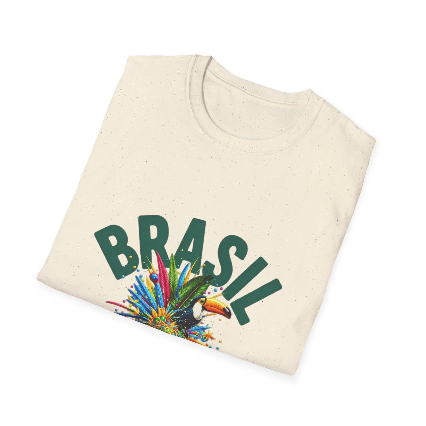 Brasil Tropical T-Shirt – Colorful Carnival Pineapple Graphic Tee Printify