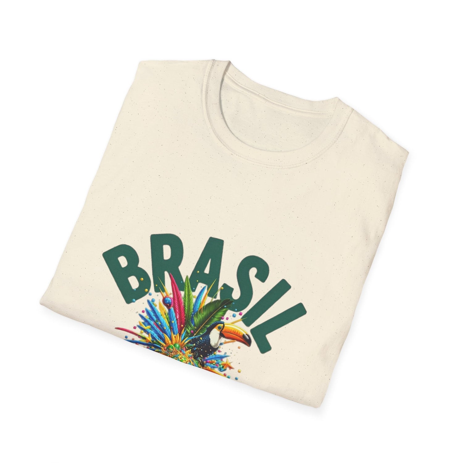 Brasil Tropical T-Shirt – Colorful Carnival Pineapple Graphic Tee Printify