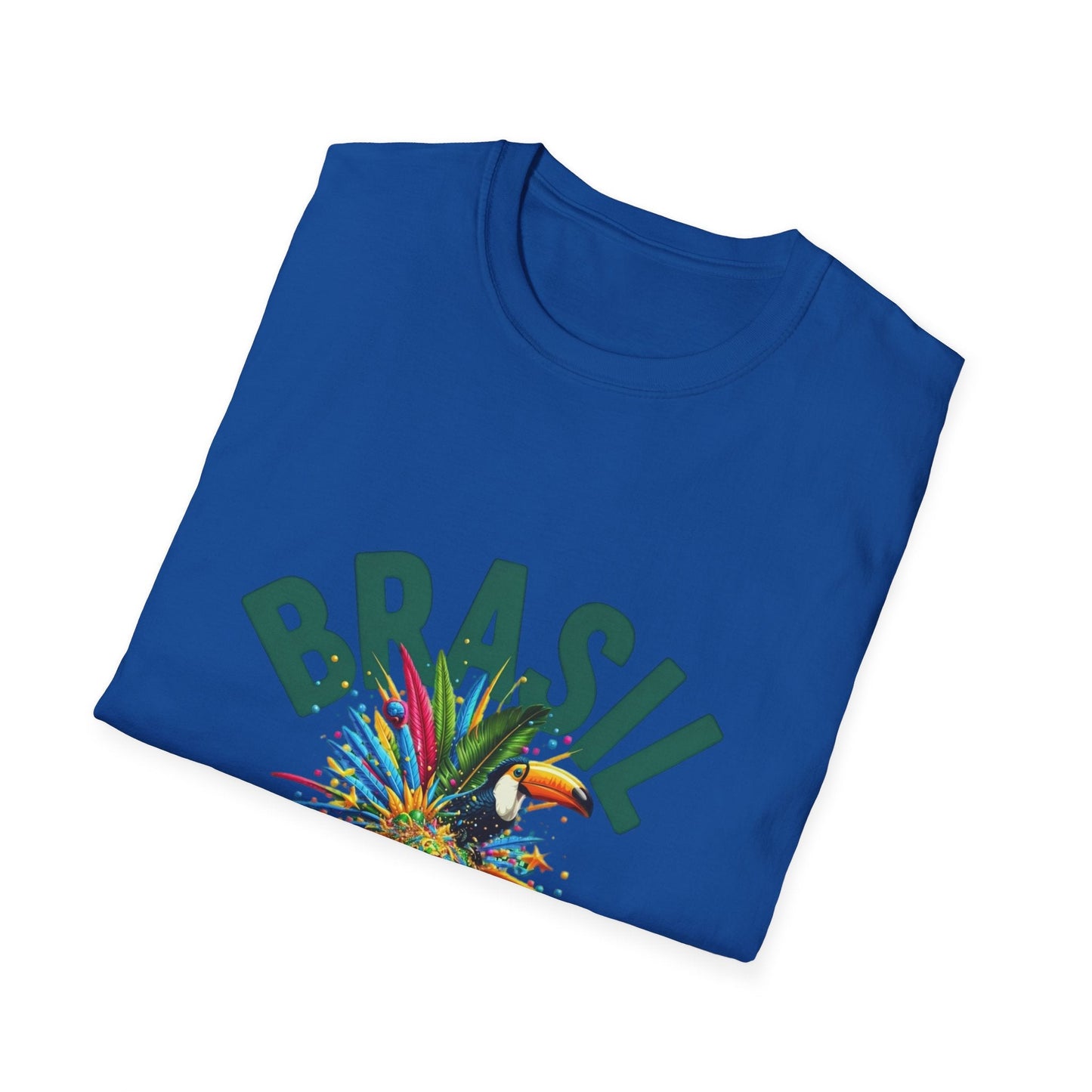 Brasil Tropical T-Shirt – Colorful Carnival Pineapple Graphic Tee Printify