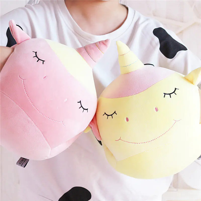 Unicorn Plush Pillow and Hand Warmer Cushion Zagiz