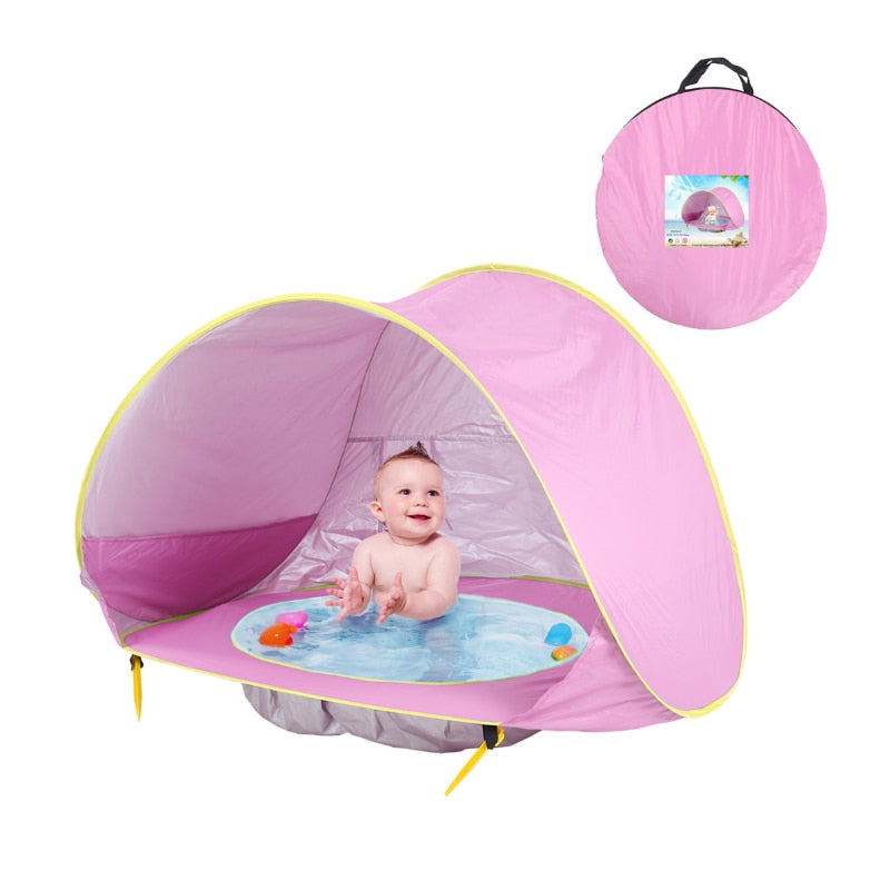 Baby Beach Tent Waterproof Pop Up with Pool