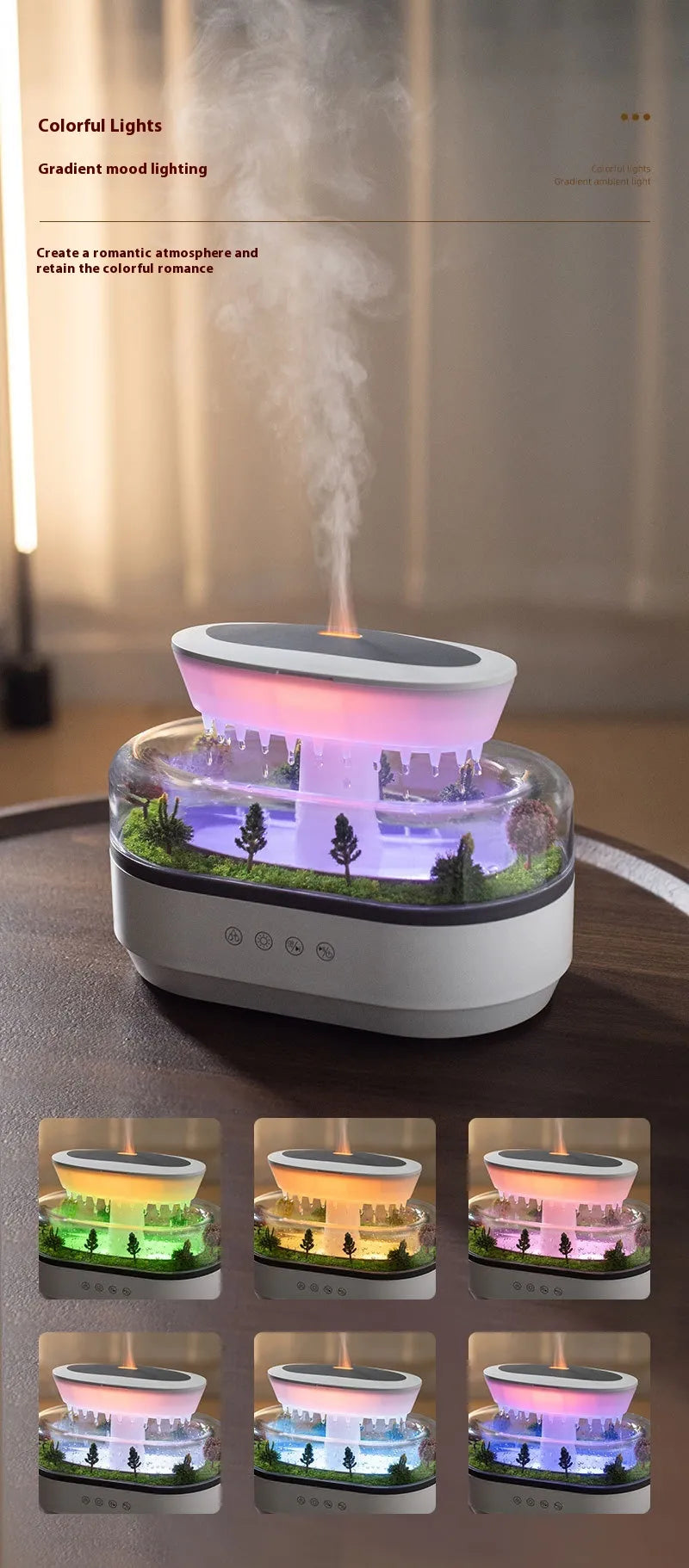 Landscape Aroma Raindrop Humidifier Diffuser Zagiz