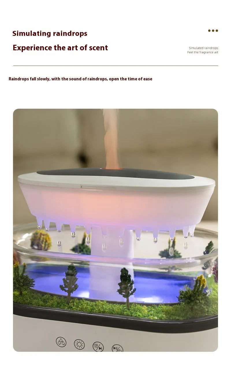 Landscape Aroma Raindrop Humidifier Diffuser Zagiz