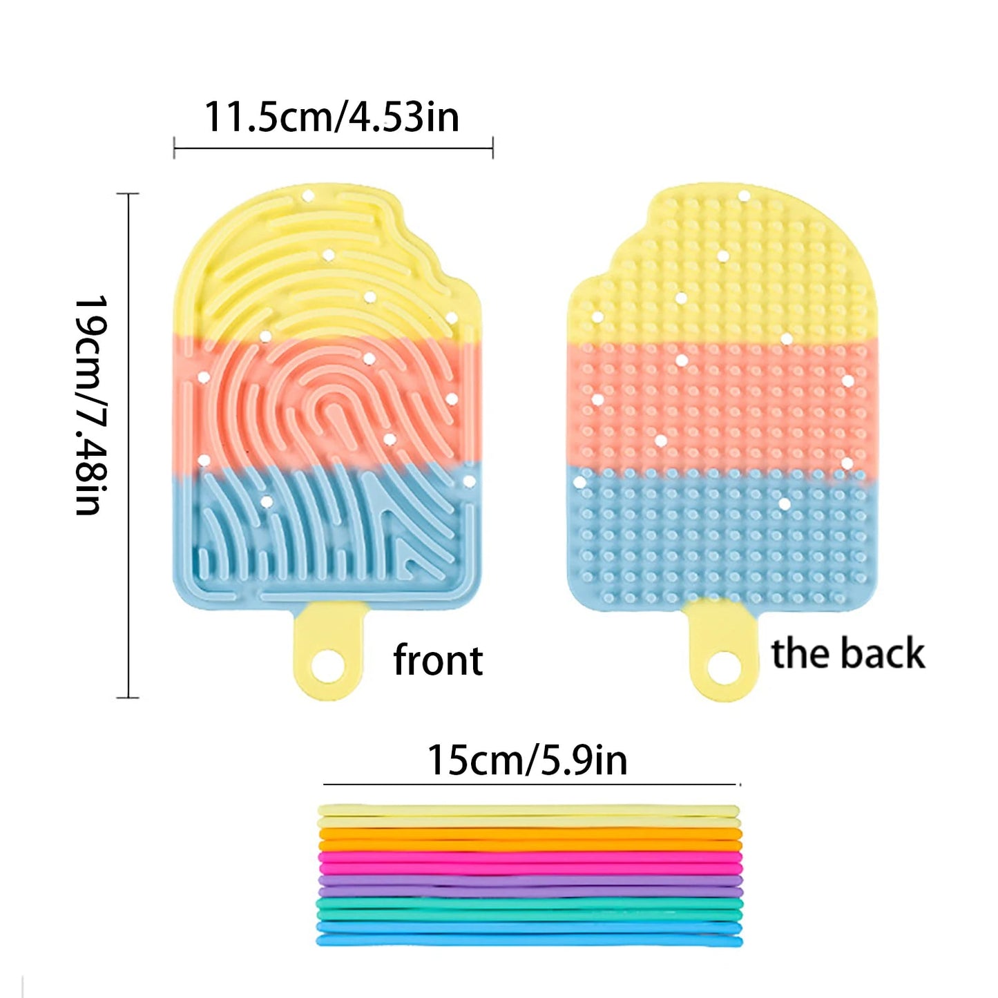 Sensory Space Activity Board Decompression Board Silicone Children's Day Puzzle Toy Zagiz