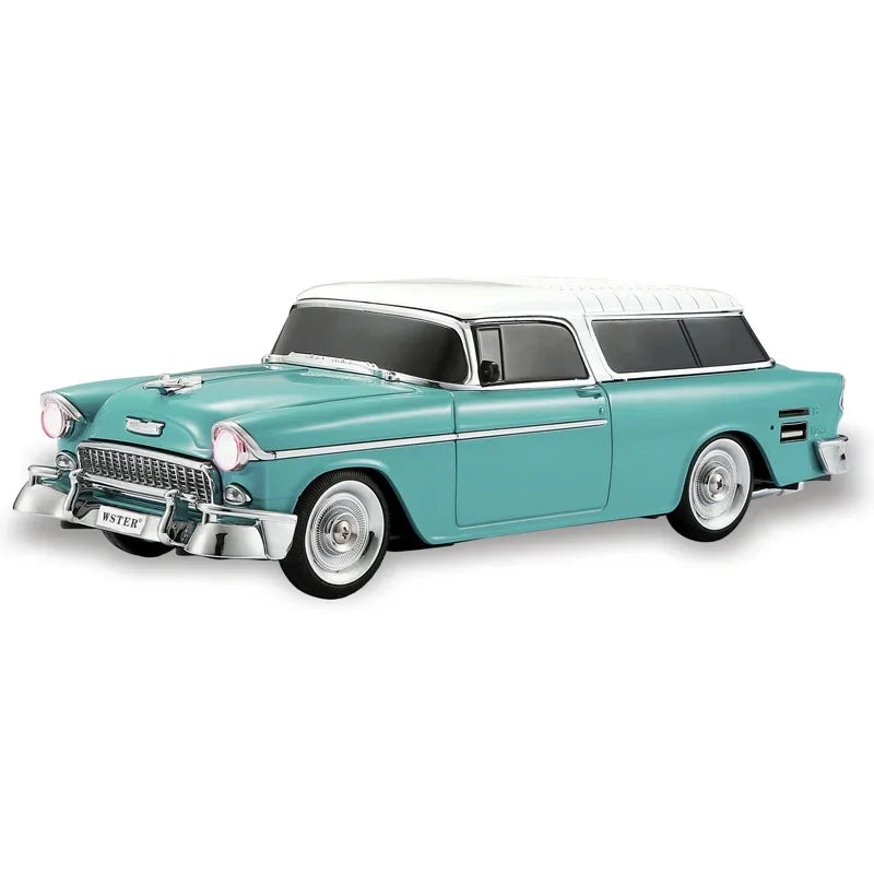 WS-1955 Retro Chevrolet Car Shaped Wireless Bluetooth Speakers Support TF USB FM AUX Playback with LED Light Type C Charging Zagiz