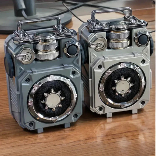 Mecha Style Bluetooth Speaker Portable Subwoofer Zagiz