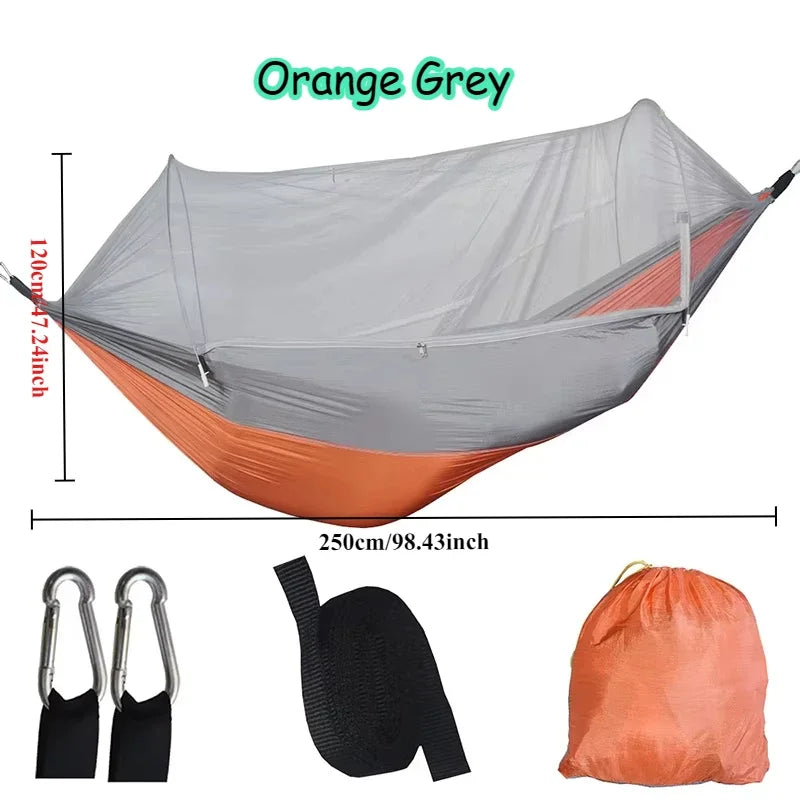 Outdoor Camping Hammock Hanging Bed with Mosquito Net Zagiz
