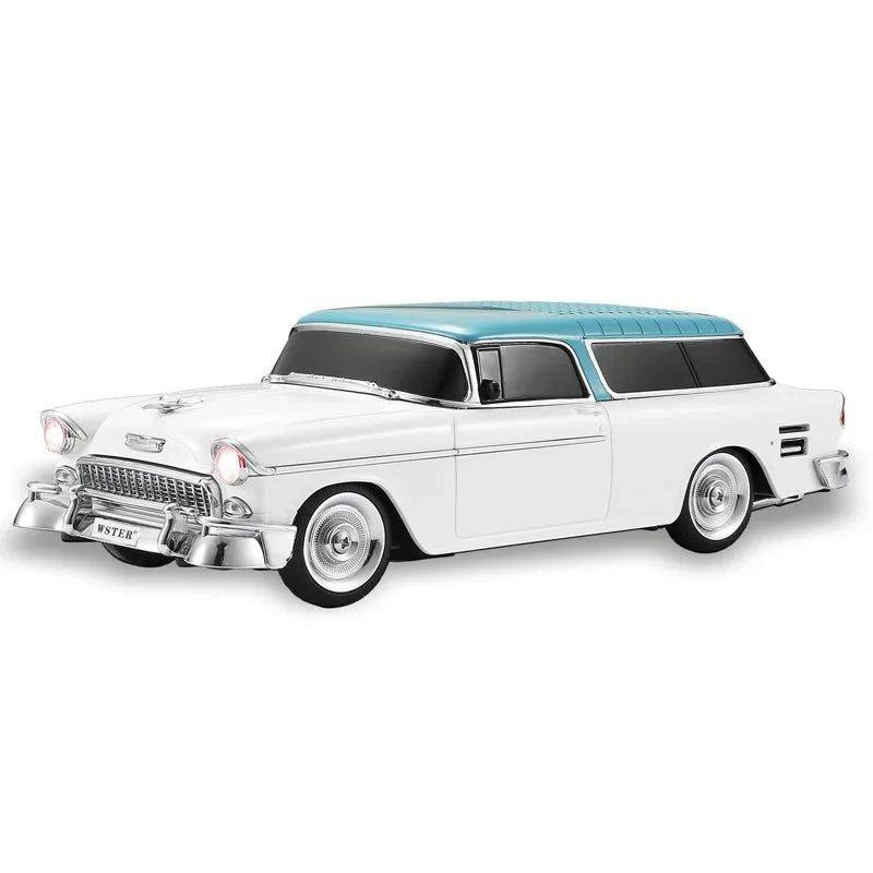 WS-1955 Retro Chevrolet Car Shaped Wireless Bluetooth Speakers Support TF USB FM AUX Playback with LED Light Type C Charging Zagiz