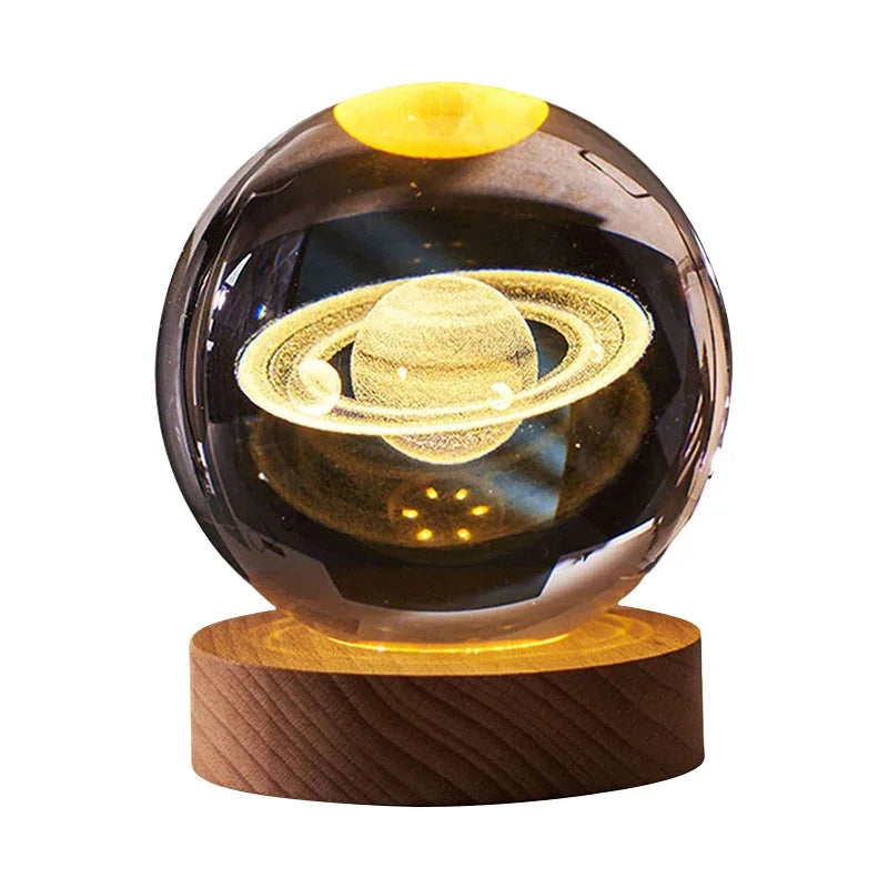 Luminous Crystal Ball LED Night Light Zagiz