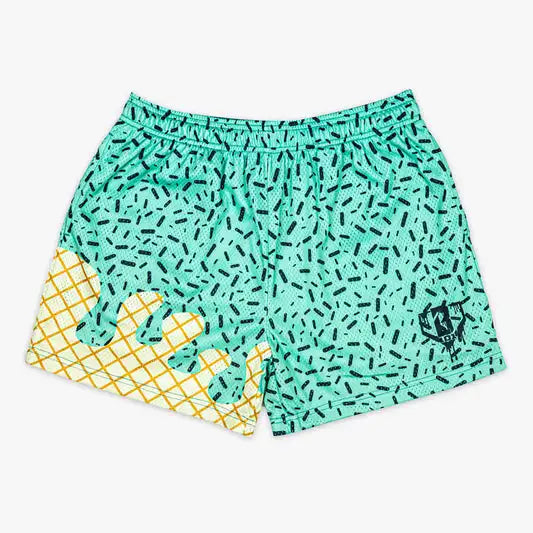SummerMen's Quick-Drying Ice Cream Youth Shorts American Basketball Fashion Trend Comfortable Casual Sports Baseball Shorts Moto Zagiz