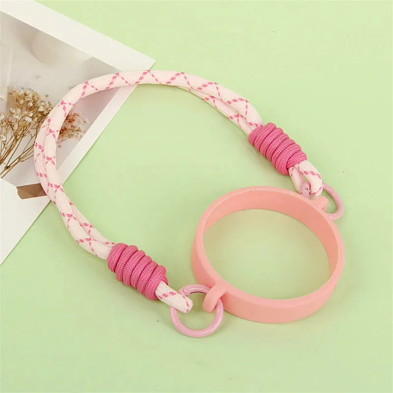 Water Bottle Handle Strap Silicone Water Bottle Sling Carrier Holder Strap Universal Fits Most 8-40oz Bottles Cup Accessories Zagiz