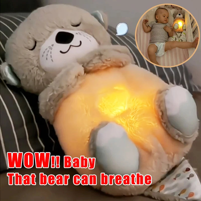 Breathing Baby Bear Soothing Music Sleeping Companion