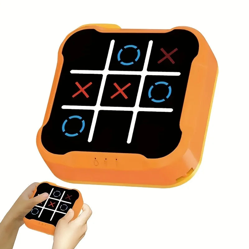 Children Electronic Toys Tic Tac Toe Board Games Montessori Puzzle Table Game Portable Travel Games for Kids Adult Zagiz