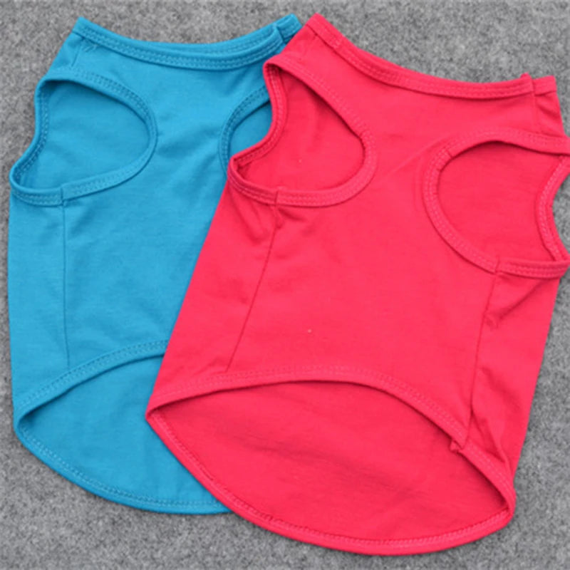 Security Clothing for Dogs Summer Pet Clothes Vest for Small Dogs Chihuahua Yorkshire Puppy Cats Low Price Pets T-shirt Costume Zagiz