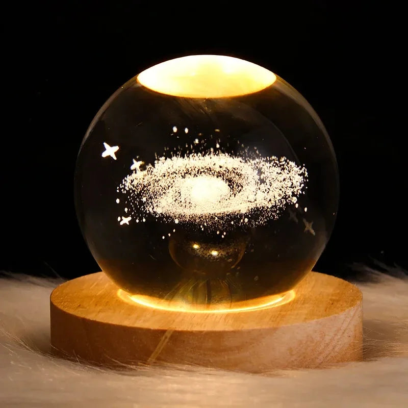 Luminous Crystal Ball LED Night Light Zagiz