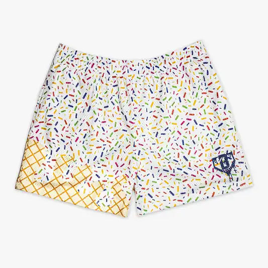 SummerMen's Quick-Drying Ice Cream Youth Shorts American Basketball Fashion Trend Comfortable Casual Sports Baseball Shorts Moto Zagiz