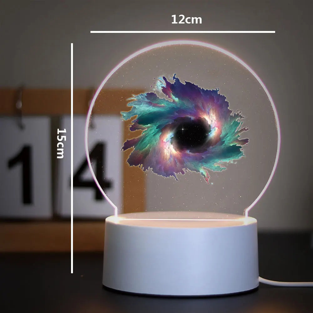 Black hole 3D Night Light Kids Toy Children'S Room Decor Birthday Gift Zagiz