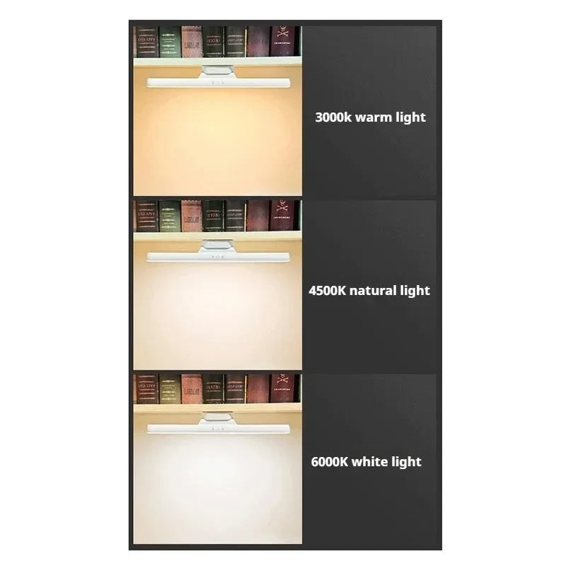 LED Makeup Mirror Light  5V USB Rechargeable Vanity Lamp Eye Protection Hanging Magnetic Desk Lamps Touch Switch Book Lights Zagiz