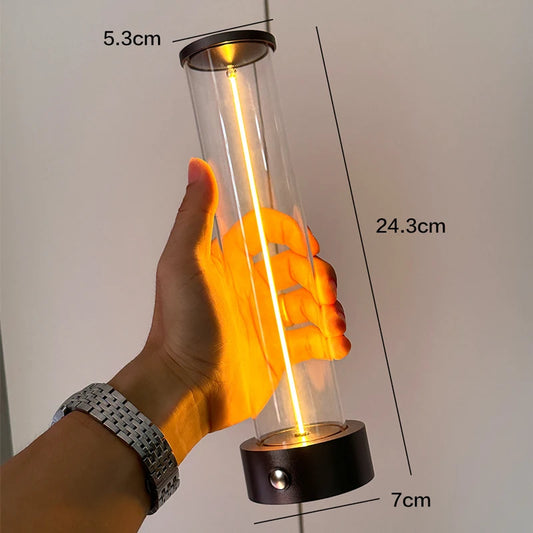 New Magnetic Suction Light With Three Brightness Levels, LED Ambient Light With Adjustable Outdoor Magnetic Suction Light Zagiz