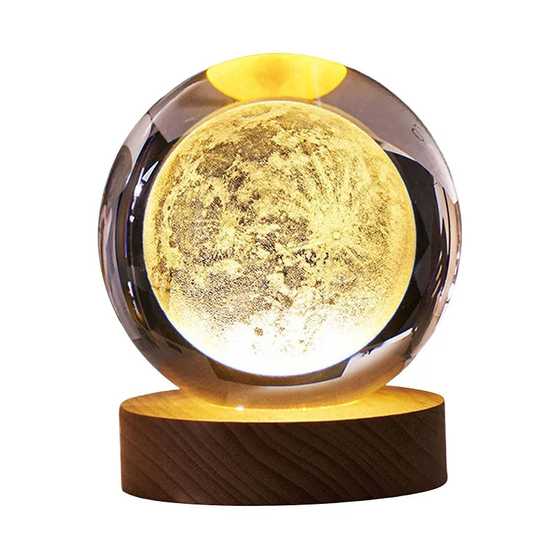 Luminous Crystal Ball LED Night Light Zagiz