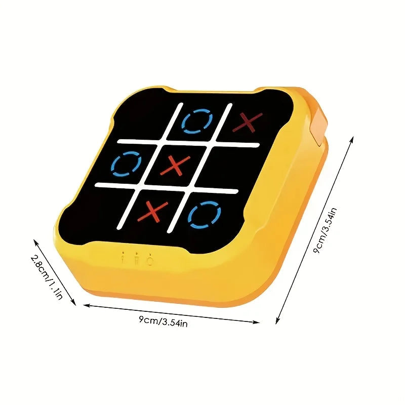 Children Electronic Toys Tic Tac Toe Board Games Montessori Puzzle Table Game Portable Travel Games for Kids Adult Zagiz