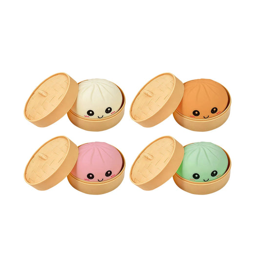 New Dumpling Squishy Toy Anti-Stress Toy for Hands Sensory Toy Adults Stress Relief Office Desk Toys Colors Squishy Stress Ball Zagiz