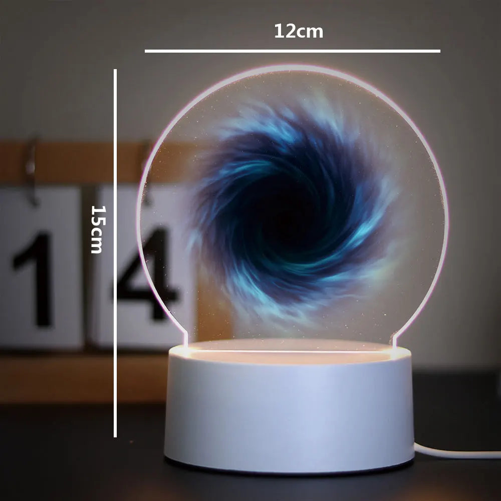 Black hole 3D Night Light Kids Toy Children'S Room Decor Birthday Gift Zagiz