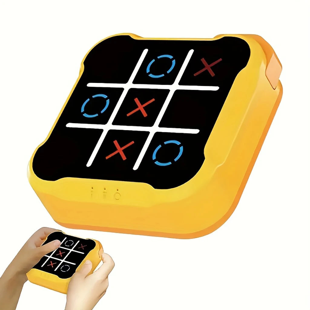 Children Electronic Toys Tic Tac Toe Board Games Montessori Puzzle Table Game Portable Travel Games for Kids Adult Zagiz