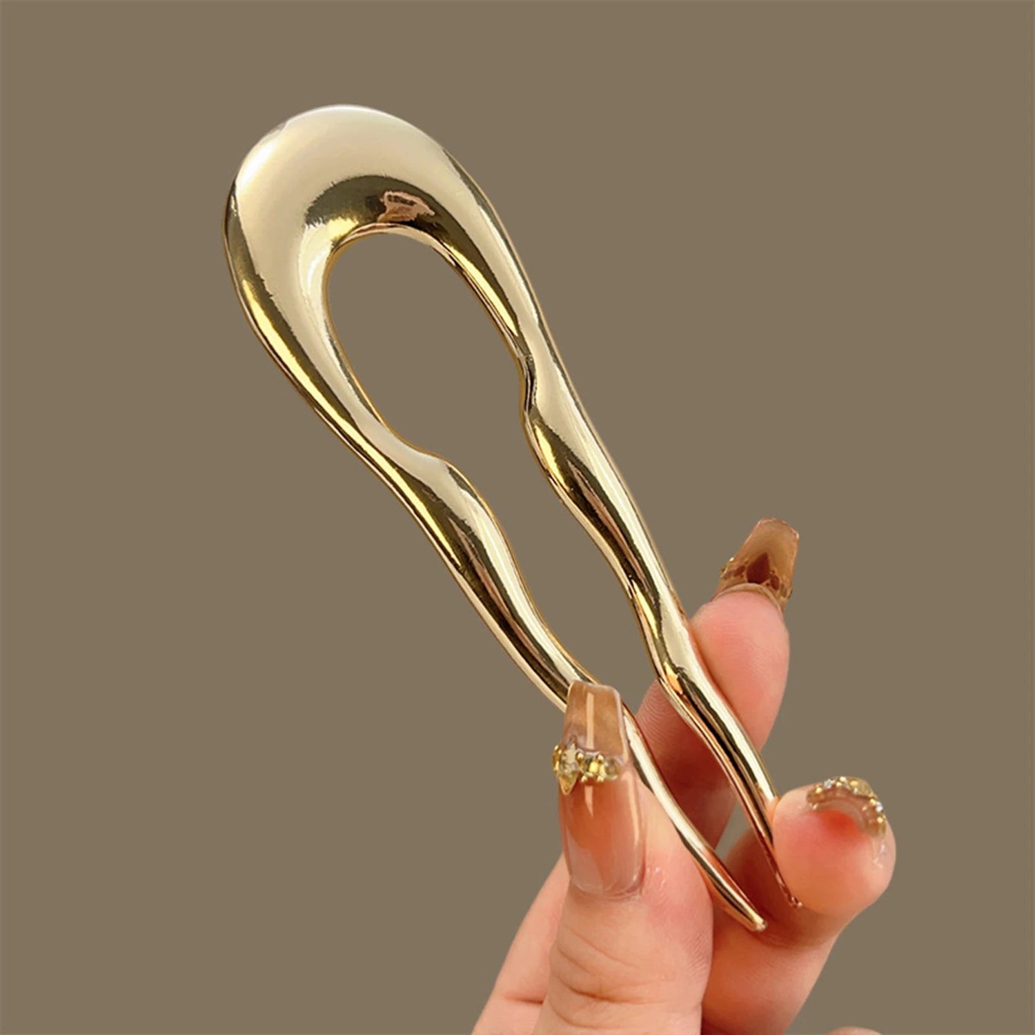 Vintage U Shape Hairpins Alloy Metal Hair Sticks Women Girls Hair Accessories for Bun Chignon Wedding Party Elegant Styling Zagiz
