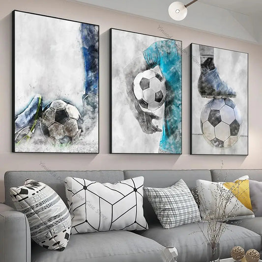 The Great Football Star Soccer Player Poster