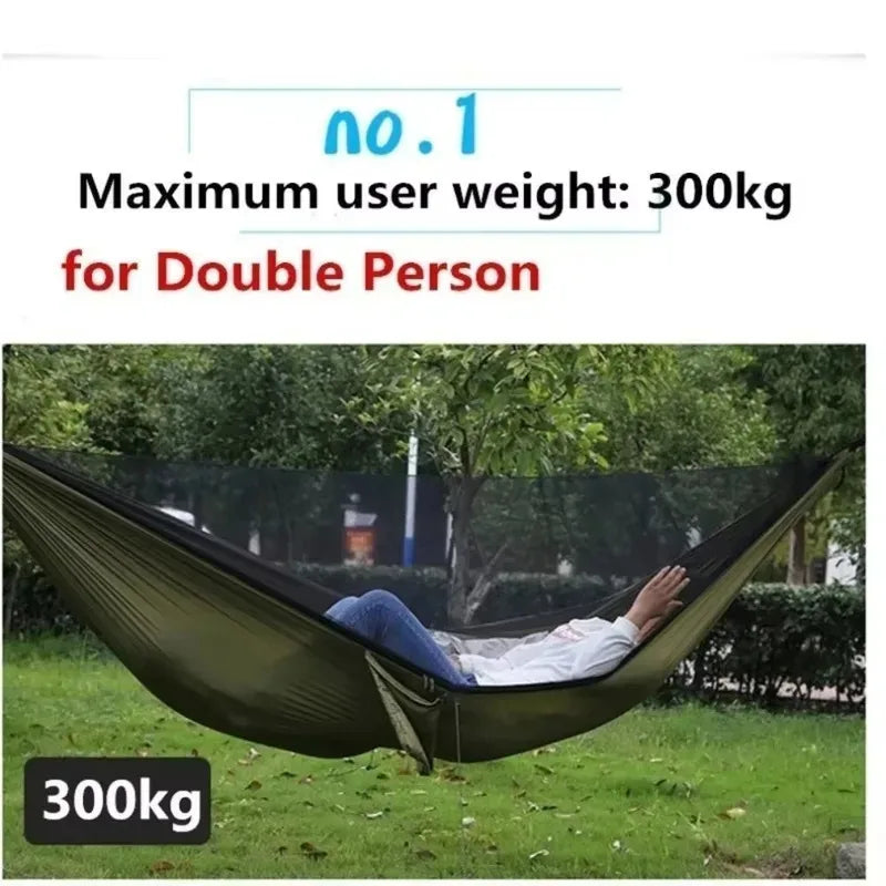 Outdoor Camping Hammock Hanging Bed with Mosquito Net Zagiz