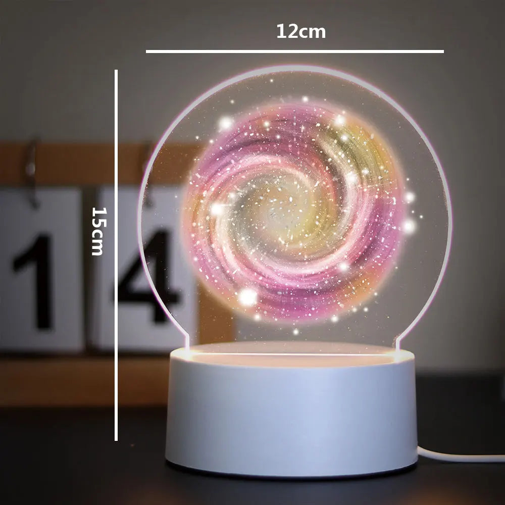 Black hole 3D Night Light Kids Toy Children'S Room Decor Birthday Gift Zagiz